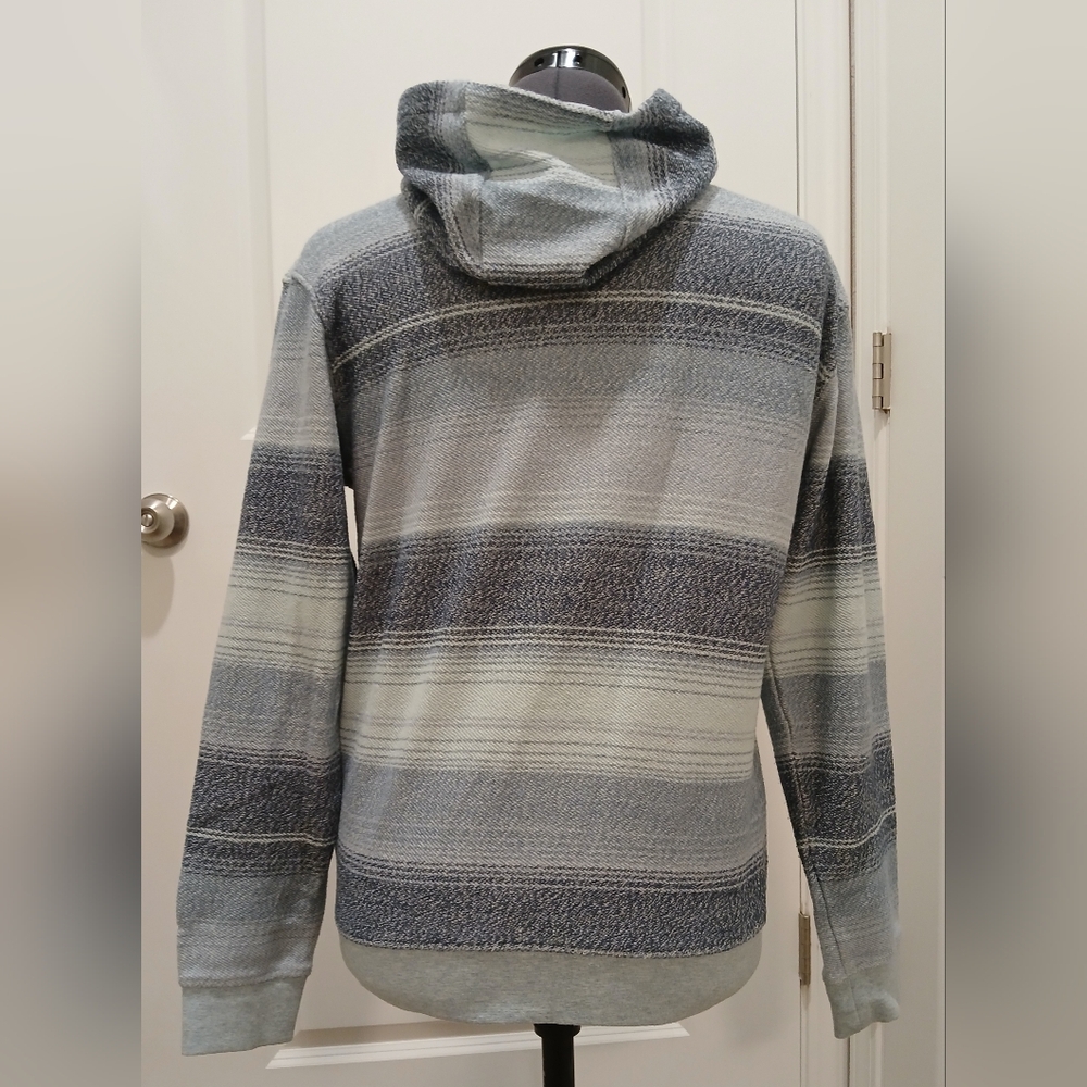 Quiksilver Blue Striped Hoodie - Picture 4 of 9